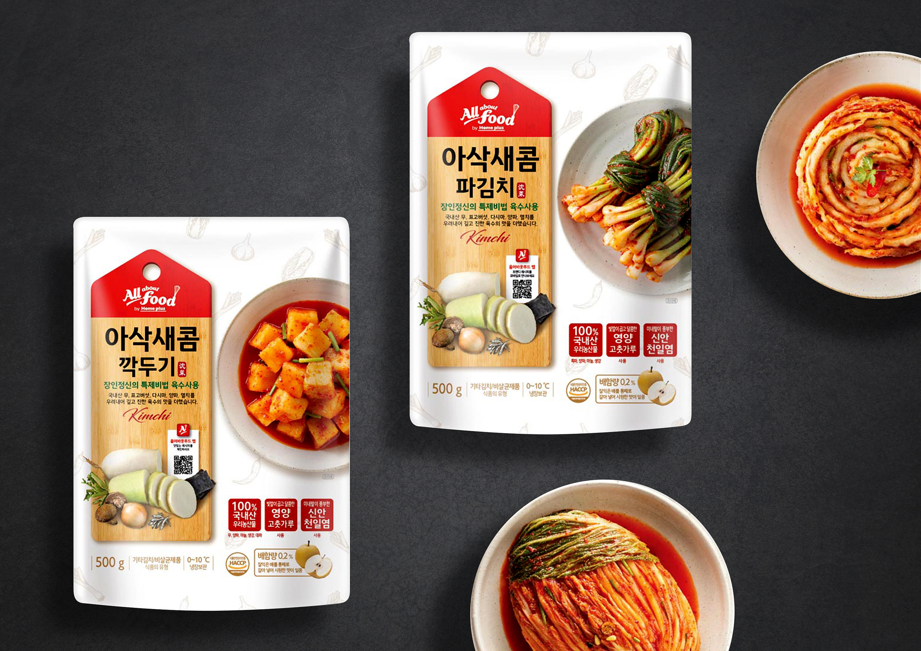 韩国homeplus all about food全新包装及理念开发