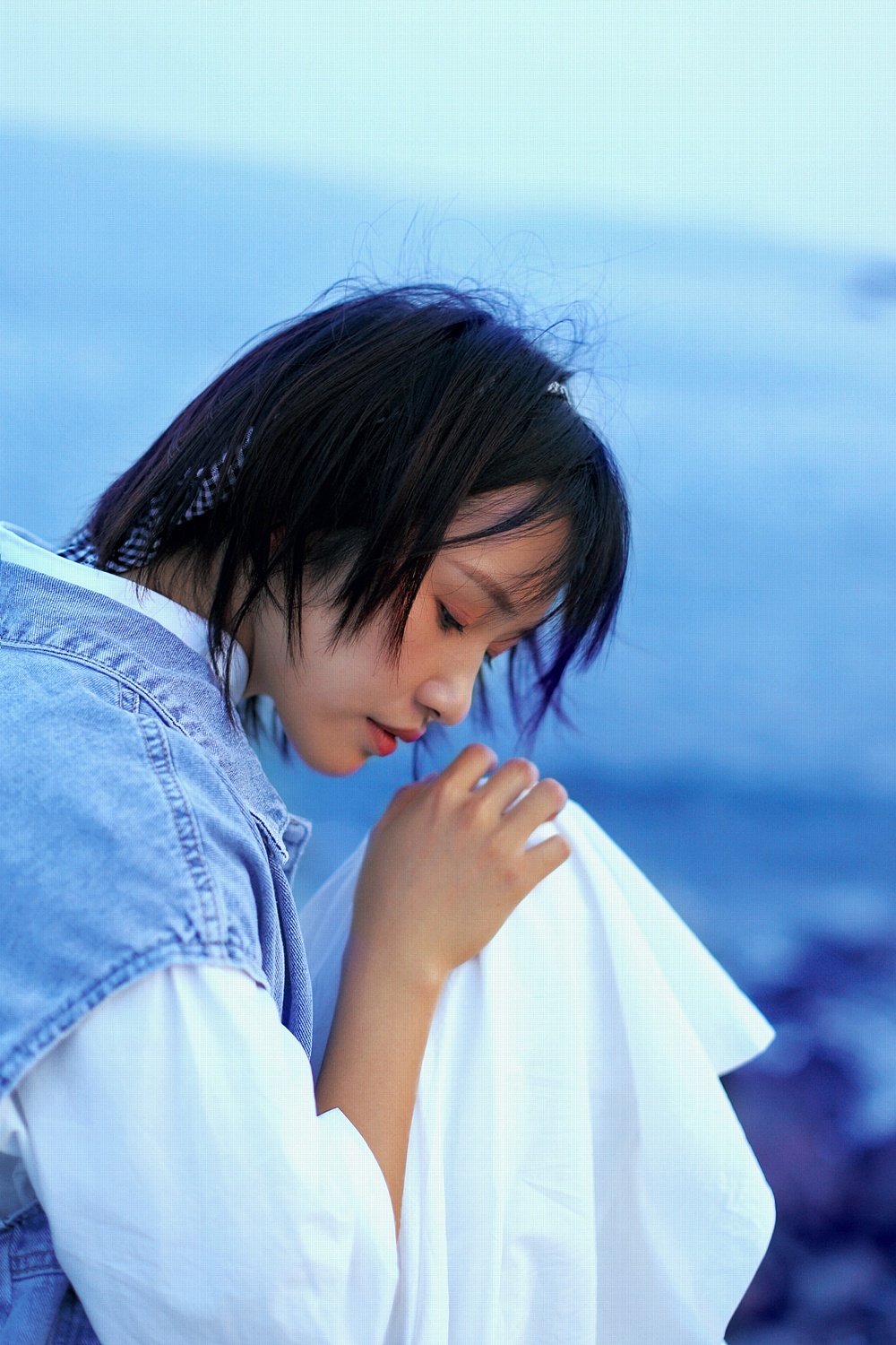 蓝色夏日（图ZMjE0NjUyNDQ0） - 人像摄影 - 站酷设计师豆腐photo原创素材 - 站酷ZCOOL