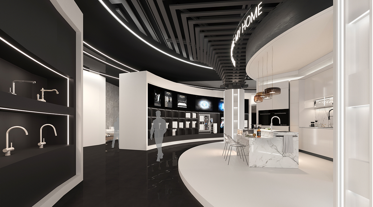 J&L展厅设计（图ZMjI5NTE5OTg0） - 建筑/空间 - 站酷设计师稻森原创素材 - 站酷ZCOOL