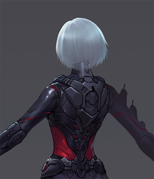 【赛博朋克风格短片】 2D设计内容