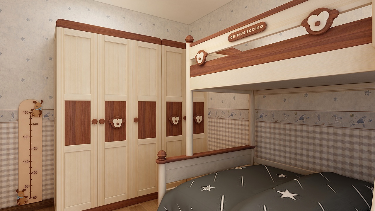 十二生肖 儿童房