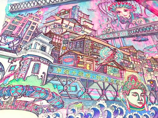 机械狂迷-蒸汽朋克-科幻插画