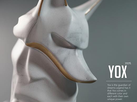 YOX 200% 大理石銀狐