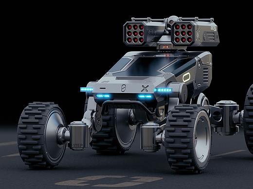 PLK-0 轮式防空导弹车