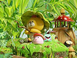 C4D-夏天氣息之IP小人物