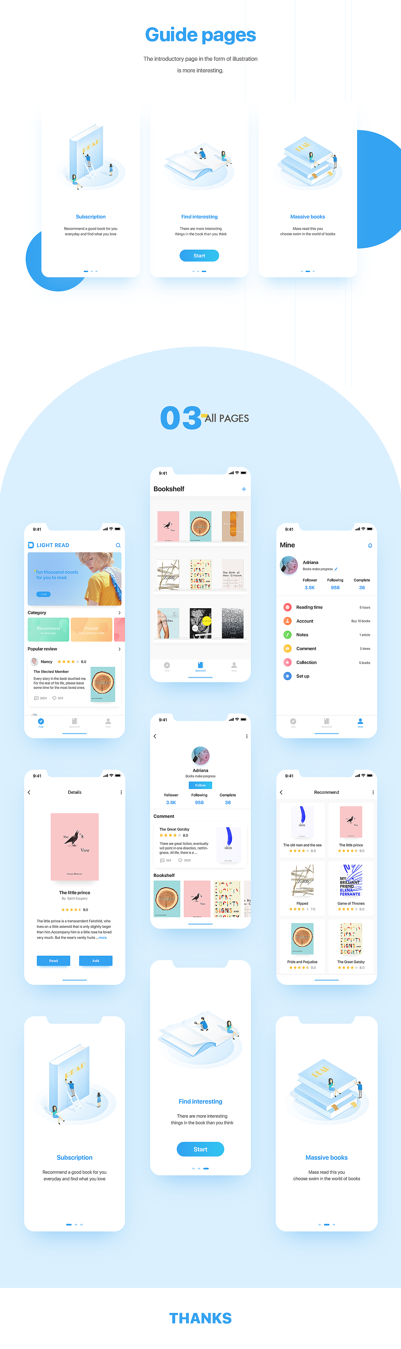 一款阅读类的概念APP