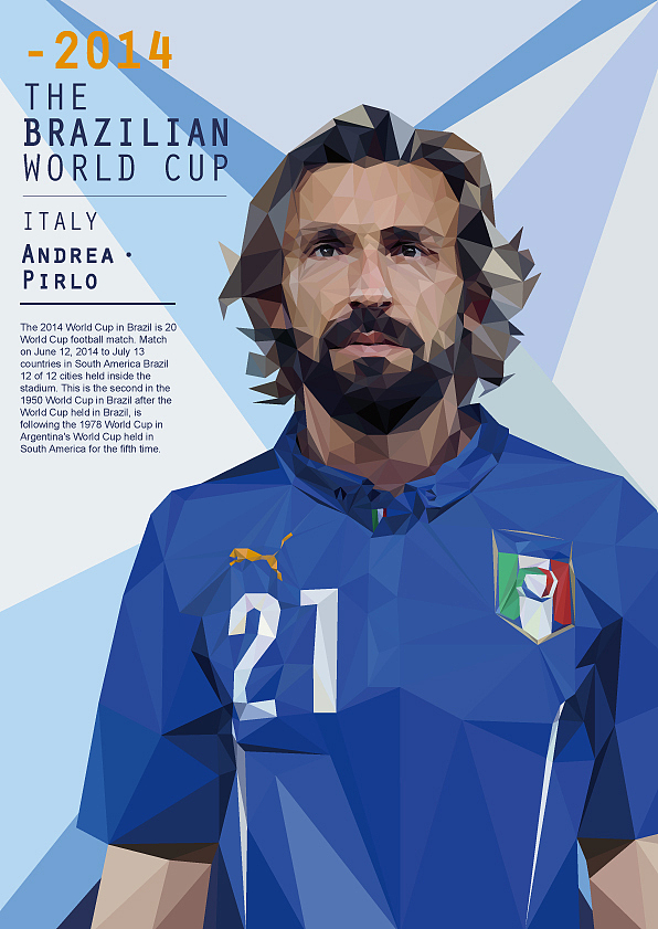 [2014世界杯球星立体肖像]