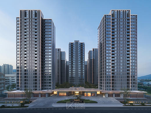 建筑摄影|台州绿城晓风印月①