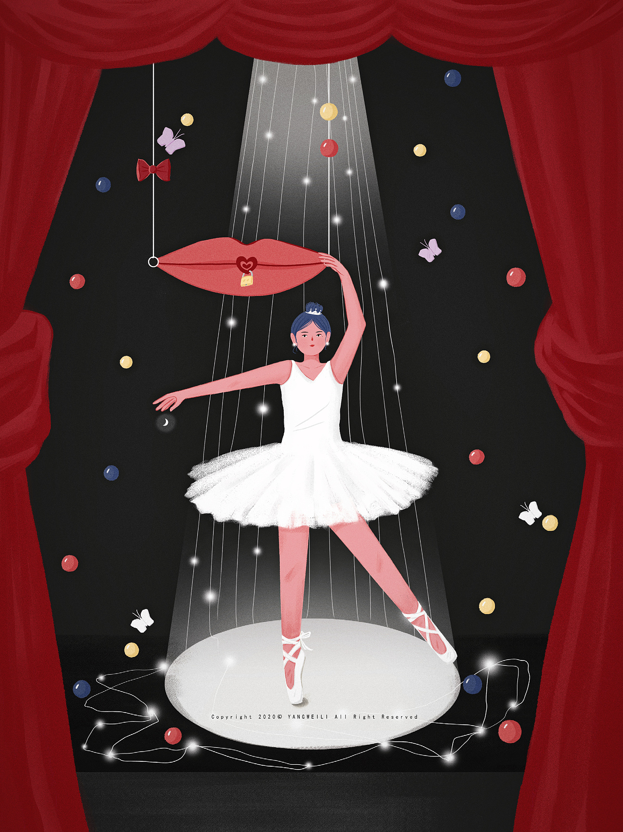 独角戏-五官系列