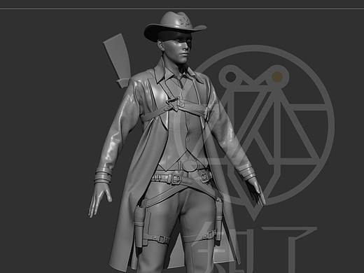 游戏人物模型-学员作品(五)