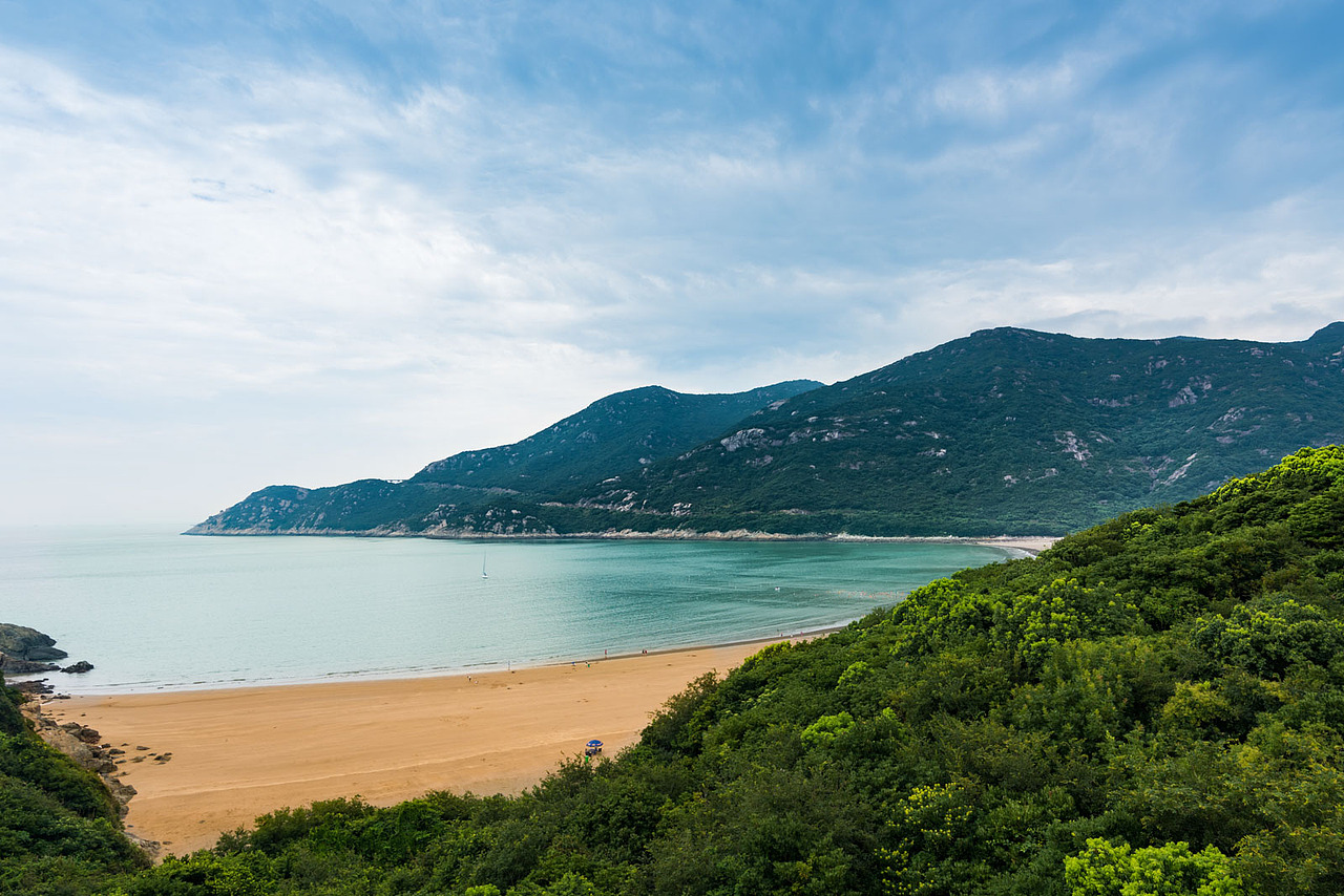 舟山市朱家尖普陀山