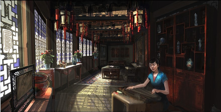 弹弹琴唱唱歌（图ZMTMxMDUyMjA=） - 概念设定 - 站酷设计师uuyyu原创素材 - 站酷ZCOOL