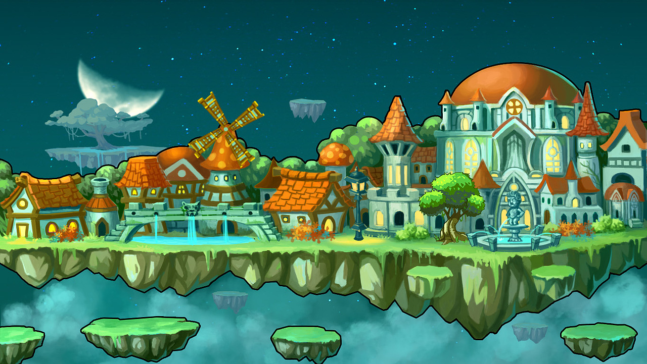 2013年游戏场景原画系列3