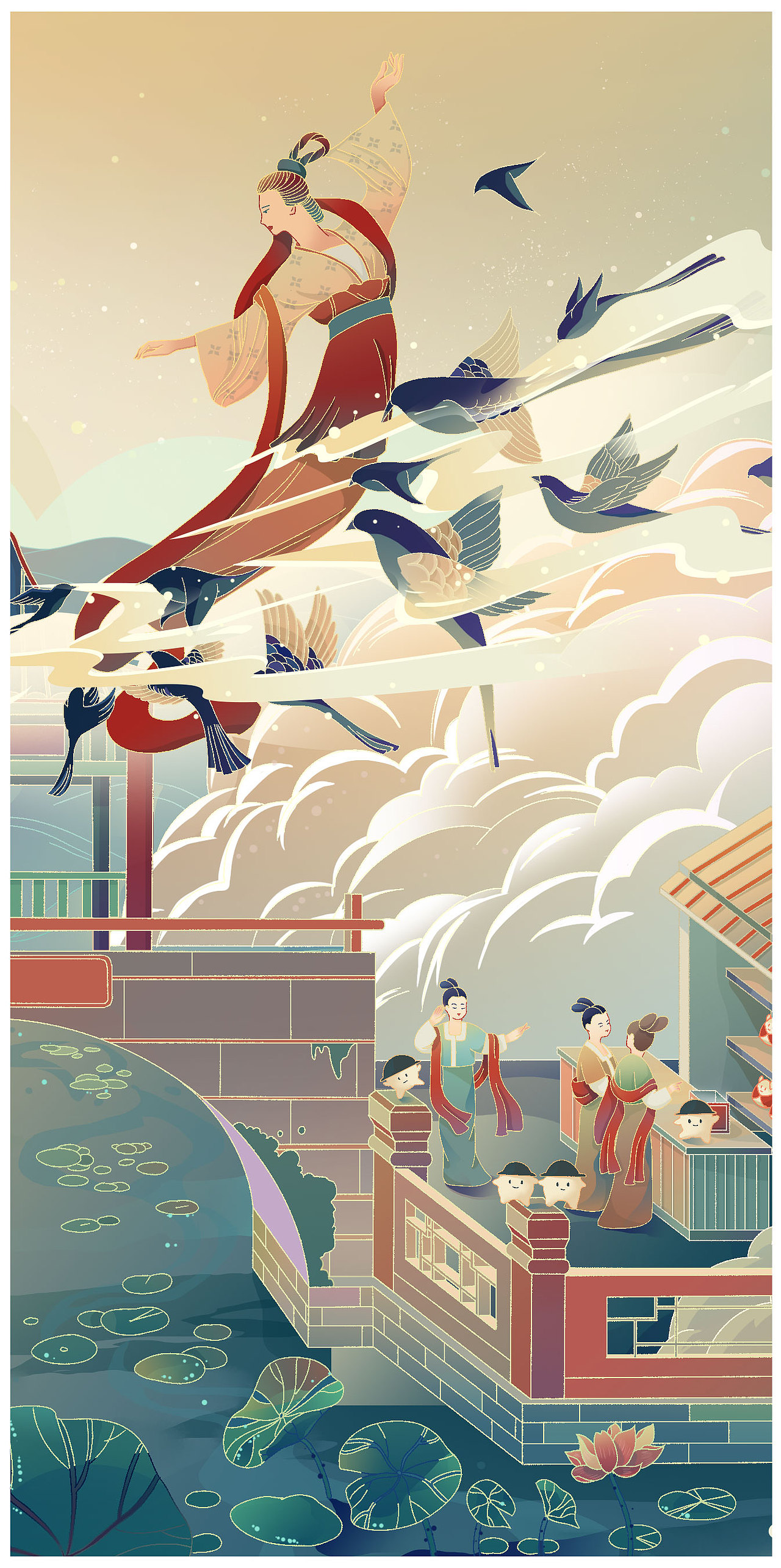 关于七夕（图ZMjYwNzcwOTk2） - 商业插画 - 站酷设计师一方昼行灯原创素材 - 站酷ZCOOL