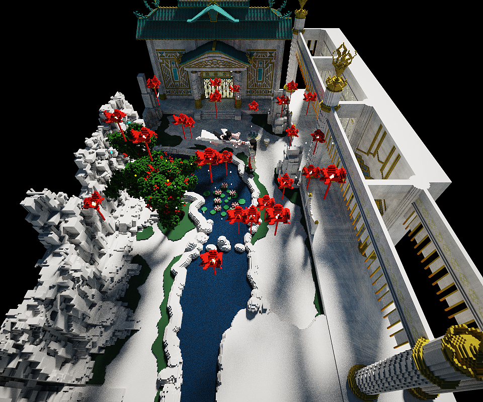 Magicavoxel-仙剑客栈-香蜜沉沉烬如霜-妖猫传（图ZMTMwNjQ1MDE2） - 其他三维 - 站酷设计师大明十四弟原创素材 - 站酷ZCOOL
