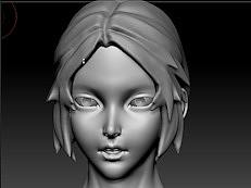 用ZB把普通的头模整容成卡莎