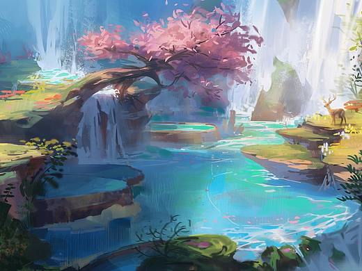 环境（个人主页-ZMzY0MTk5MzI=） - 概念设定 - 站酷设计师常盘青树原创素材 - 站酷ZCOOL