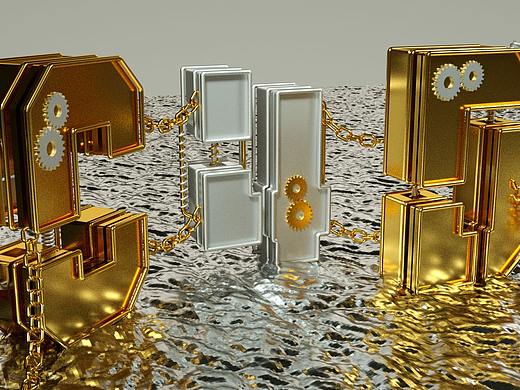 金属字c4d（个人主页-ZMzYyNDI1ODQ=） - 动画/影视 - 站酷设计师应该会好吃的包子原创素材 - 站酷ZCOOL