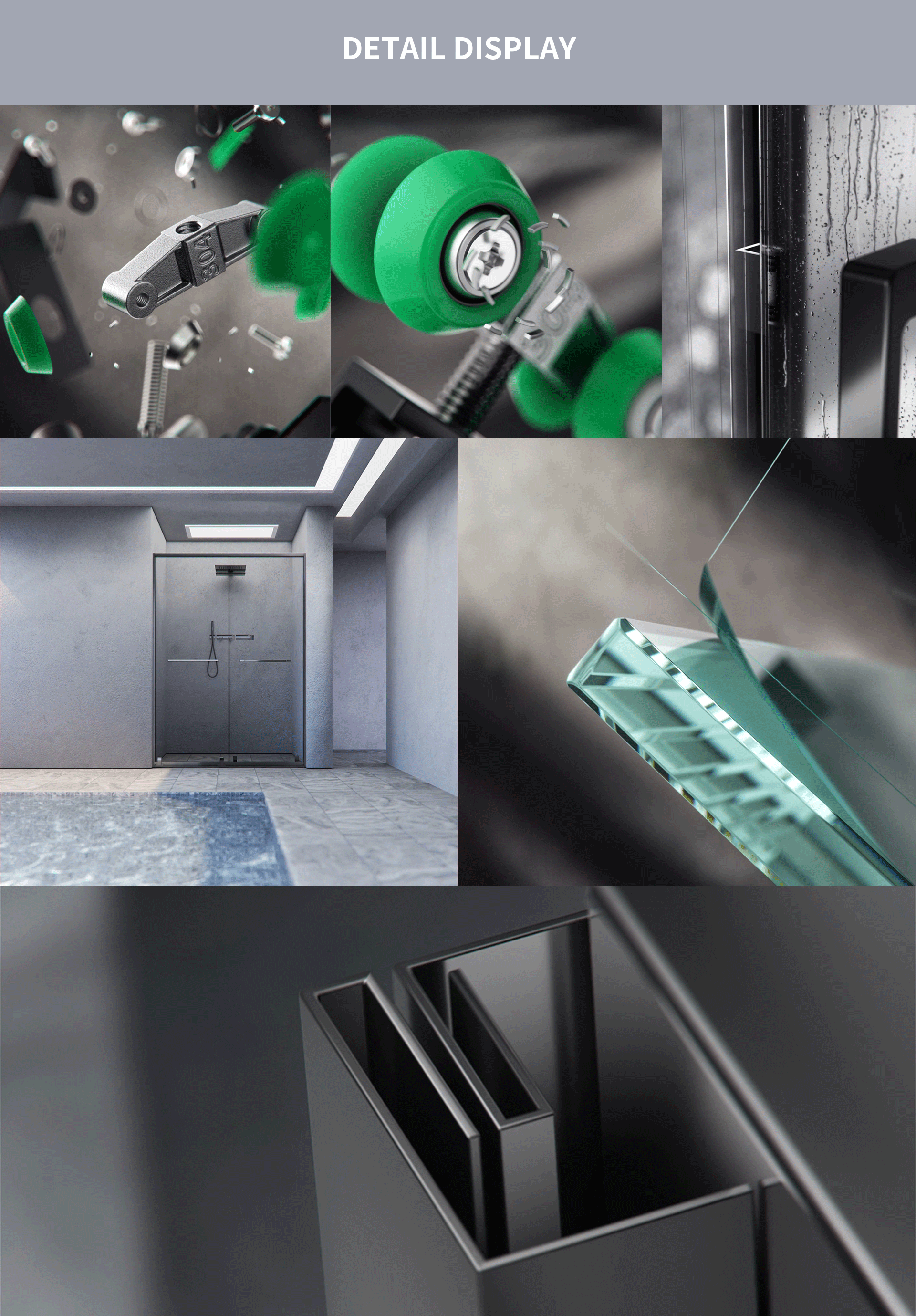 心海伽蓝淋浴房门动画x2