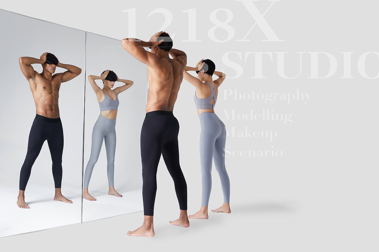 瑜伽服拍摄 运动装拍摄 蕉内风摄影