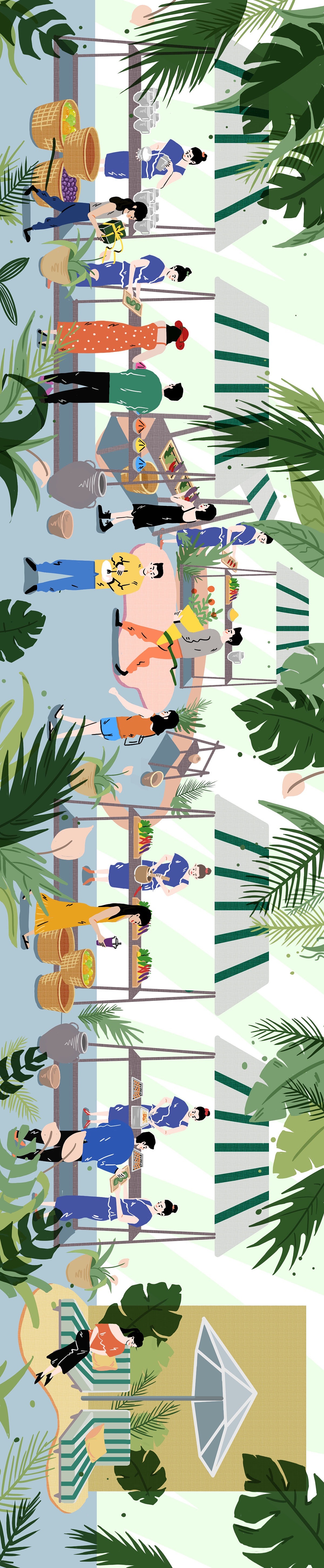 小集市（图ZMTI5ODk3OTI0） - 商业插画 - 站酷设计师OT_OT原创素材 - 站酷ZCOOL