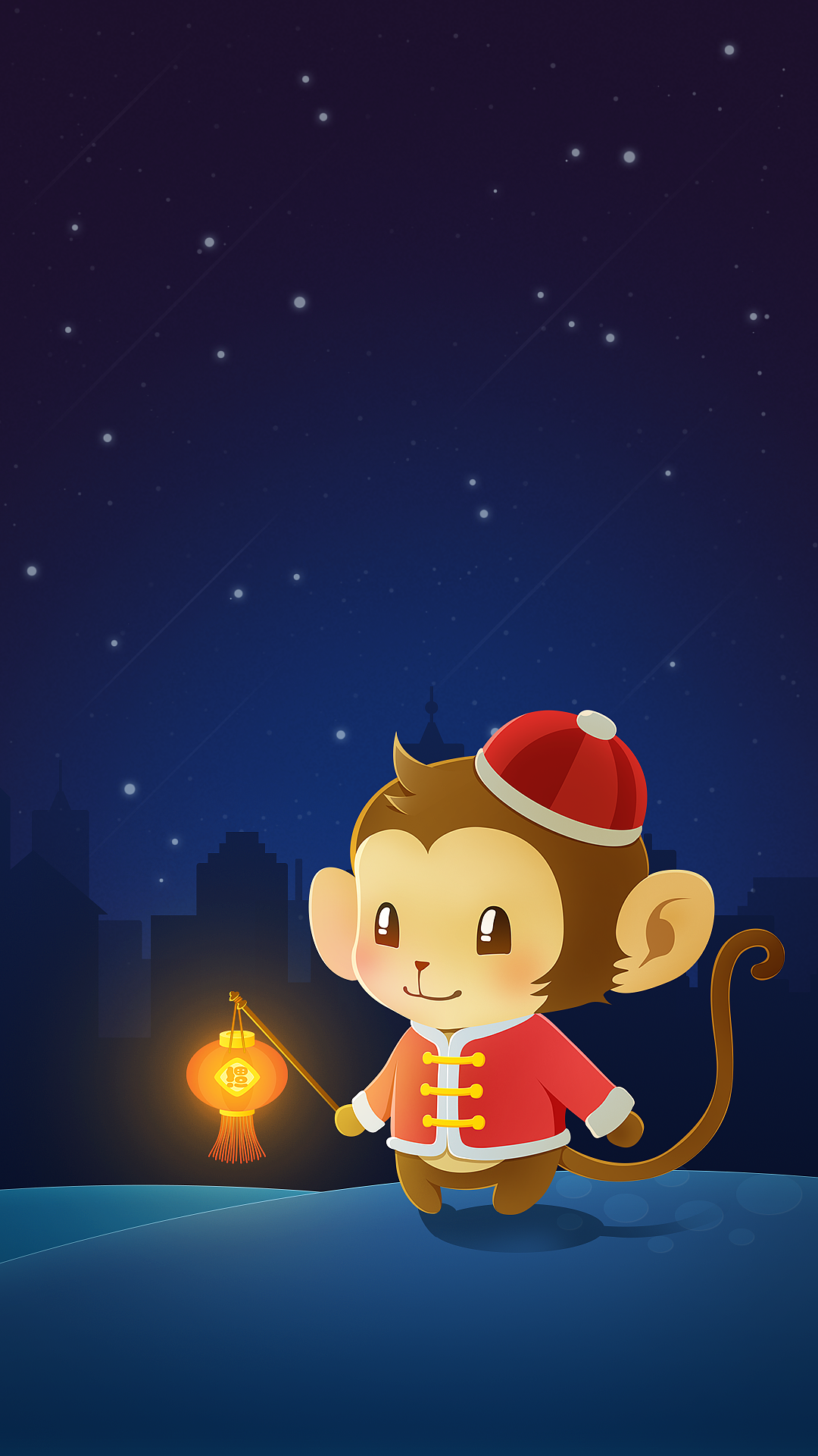 鼠绘原创锁屏壁纸