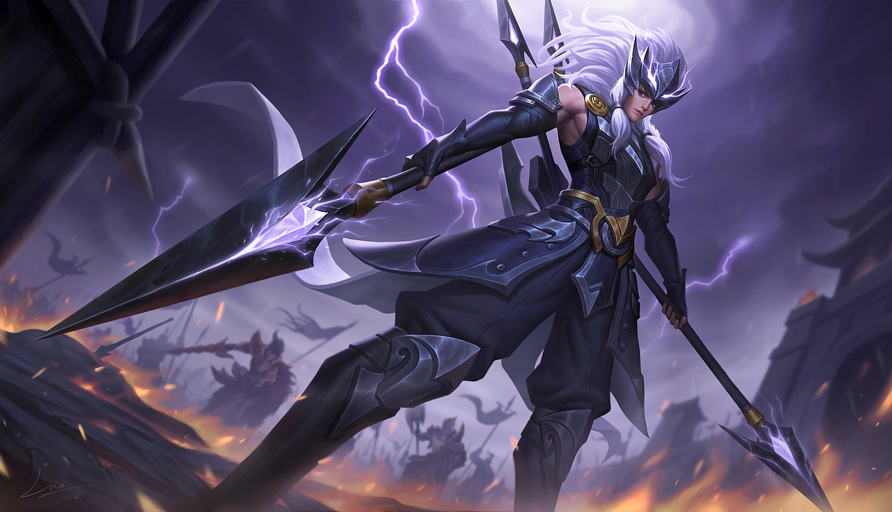 王者荣耀马超同人（图ZMTc0MTUxMTQ0） - 创作习作 - 站酷设计师罗知文_爱画画原创素材 - 站酷ZCOOL