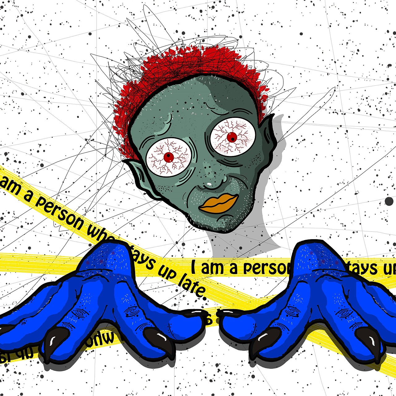 "夜行侠"系列插画