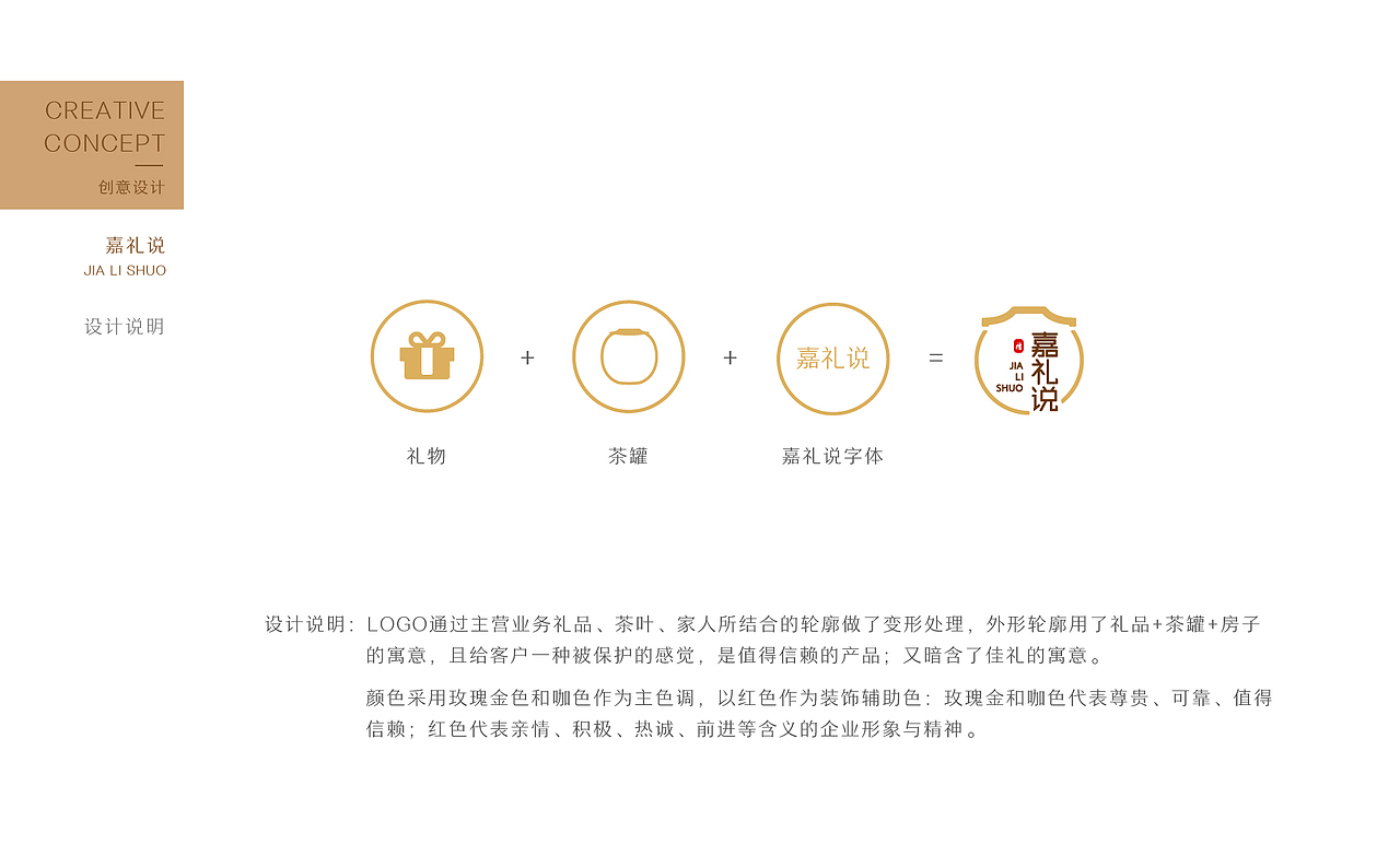 酒店礼品衍生品牌【嘉礼说】随手礼VIS-LOGO