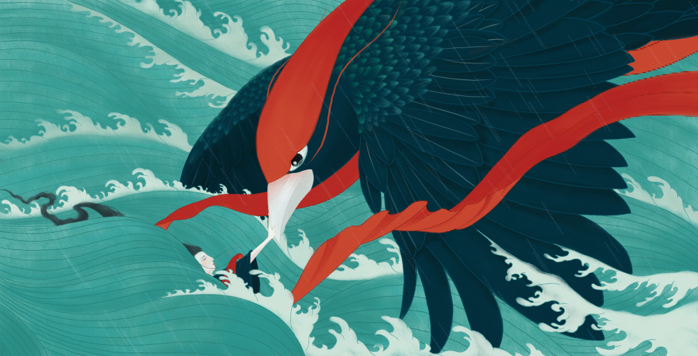 《中国神怪》 系列插画作品#青春答卷2017#(图ZODI0NzQ0MzY=) - 概念设定 - 站酷设计师彬泽原创素材 - 站酷ZCOOL