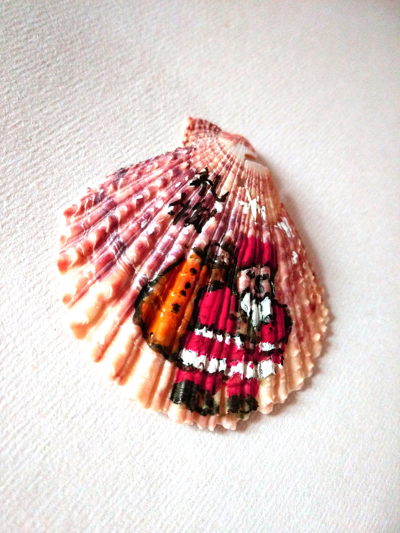 新款手工diy贝壳海螺海沙贴画制作材料包 幼儿创意粘贴圆盘画礼物-阿里巴巴