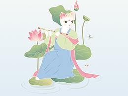 (純手繪)最近幫公司設(shè)計(jì)的一些香囊