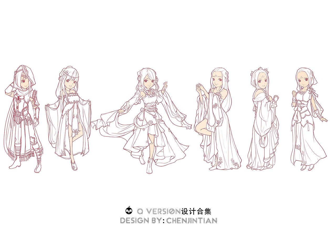 q版设定（图ZMTE5NTU4MDEy） - 其他动漫 - 站酷设计师肥仔添叔原创素材 - 站酷ZCOOL