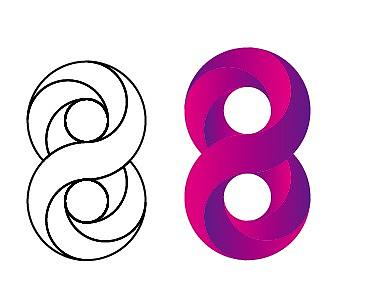 ai渐变字练习（个人主页-ZNTYwMDU2MjA=） - 字体/字形 - 站酷设计师热心市民周老师原创素材 - 站酷ZCOOL