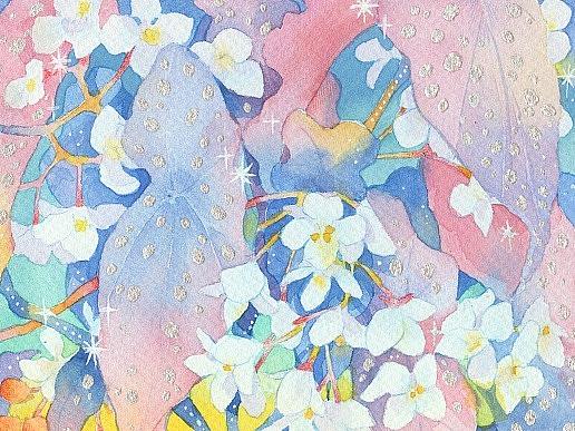 《植物星球》-一些植物的水彩插画