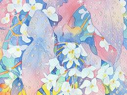 水彩插画