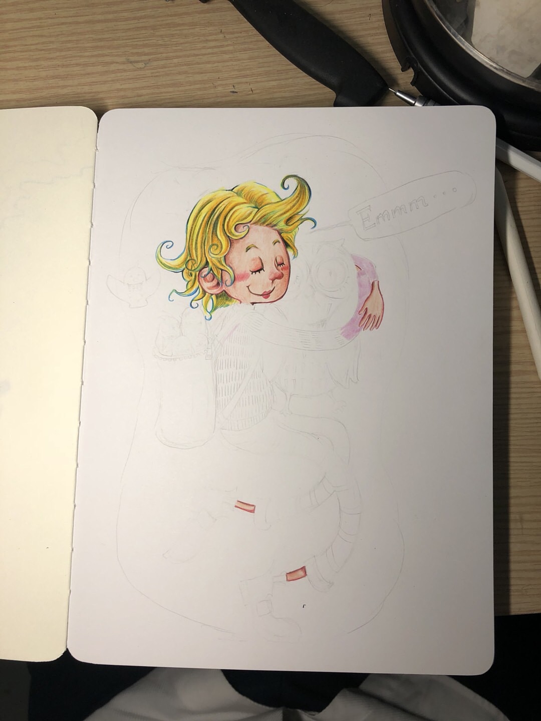 画一画微博上一个有爱的视频