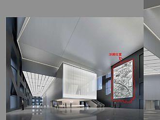 企业发展史浮雕墙设计效果图