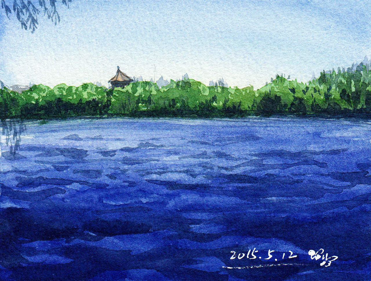 水彩练习——风景2