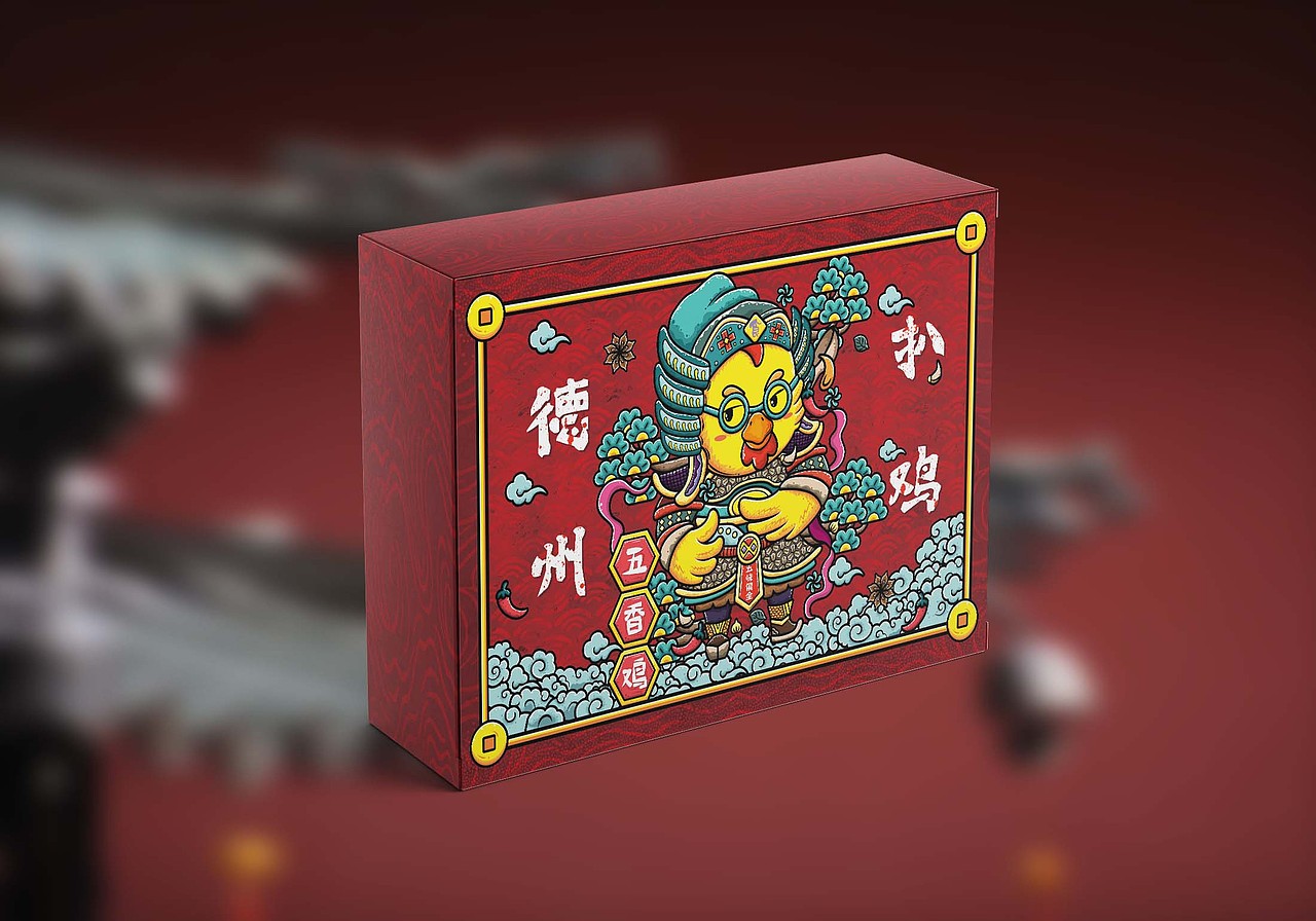 山东德州——德州扒鸡|平面|包装|dynh仙猪sir_原创作品-站酷zcool