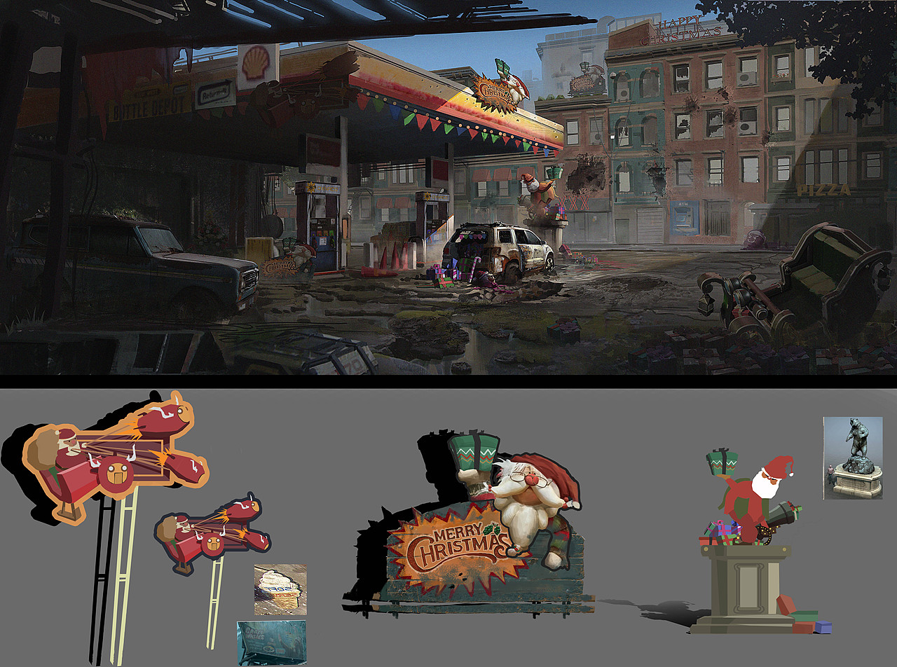 最近的一些场景原画作品（图ZMjk4ODU1MjY0） - 游戏原画 - 站酷设计师栗庙路路霸原创素材 - 站酷ZCOOL