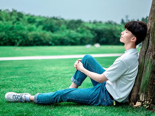 夏日の清风，和心中的一抹蔚蓝。