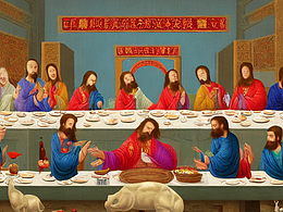 #AI创作实验室#十二生肖穿着汉服吃最后的晚餐