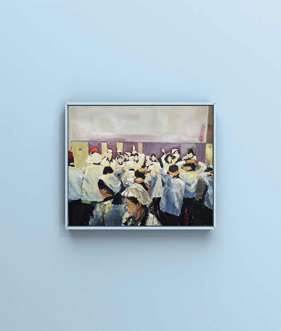 梳妆（图ZMTU2MzU5OTcy） - 绘画 - 站酷设计师虞梓花原创素材 - 站酷ZCOOL