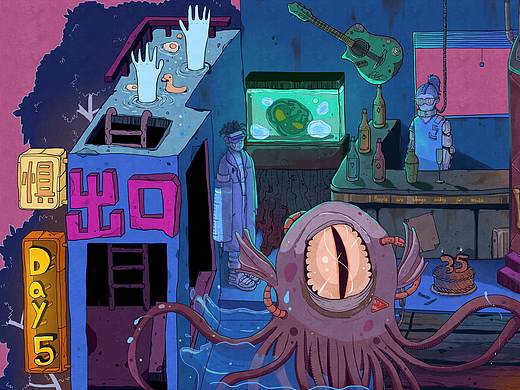 《7:all of me》游戏场景概念设计（个人主页-ZMzU4NjU5MTI=） - 概念设定 - 站酷设计师超级聪明懿原创素材 - 站酷ZCOOL