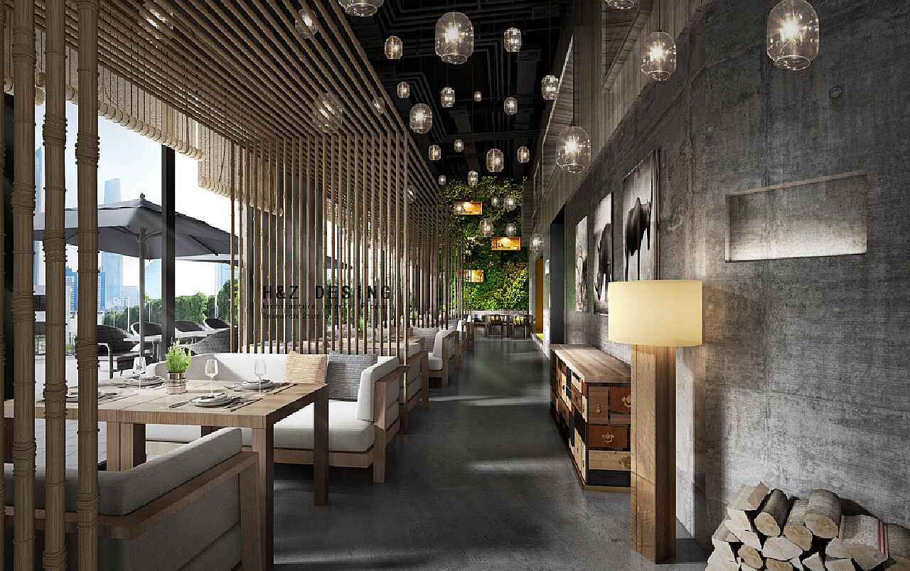 生态主题餐厅设计中我们常见的几种设计类型_上海赫筑餐饮空间设计事务所