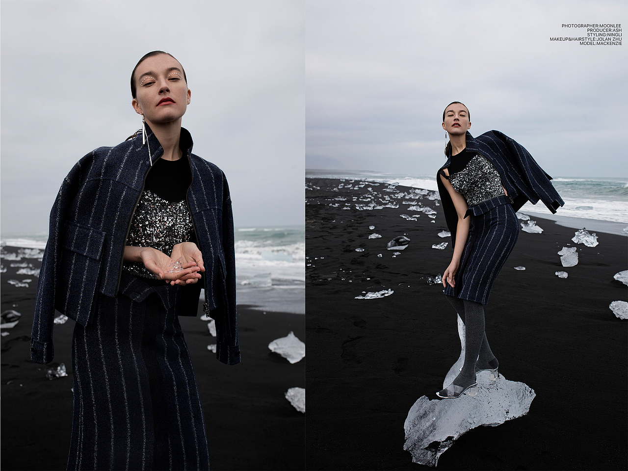 冰岛- YIYI 2019 A/W Campaign 女装拍摄