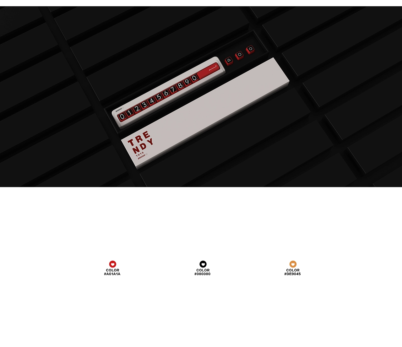 Cube方块—键盘号码牌