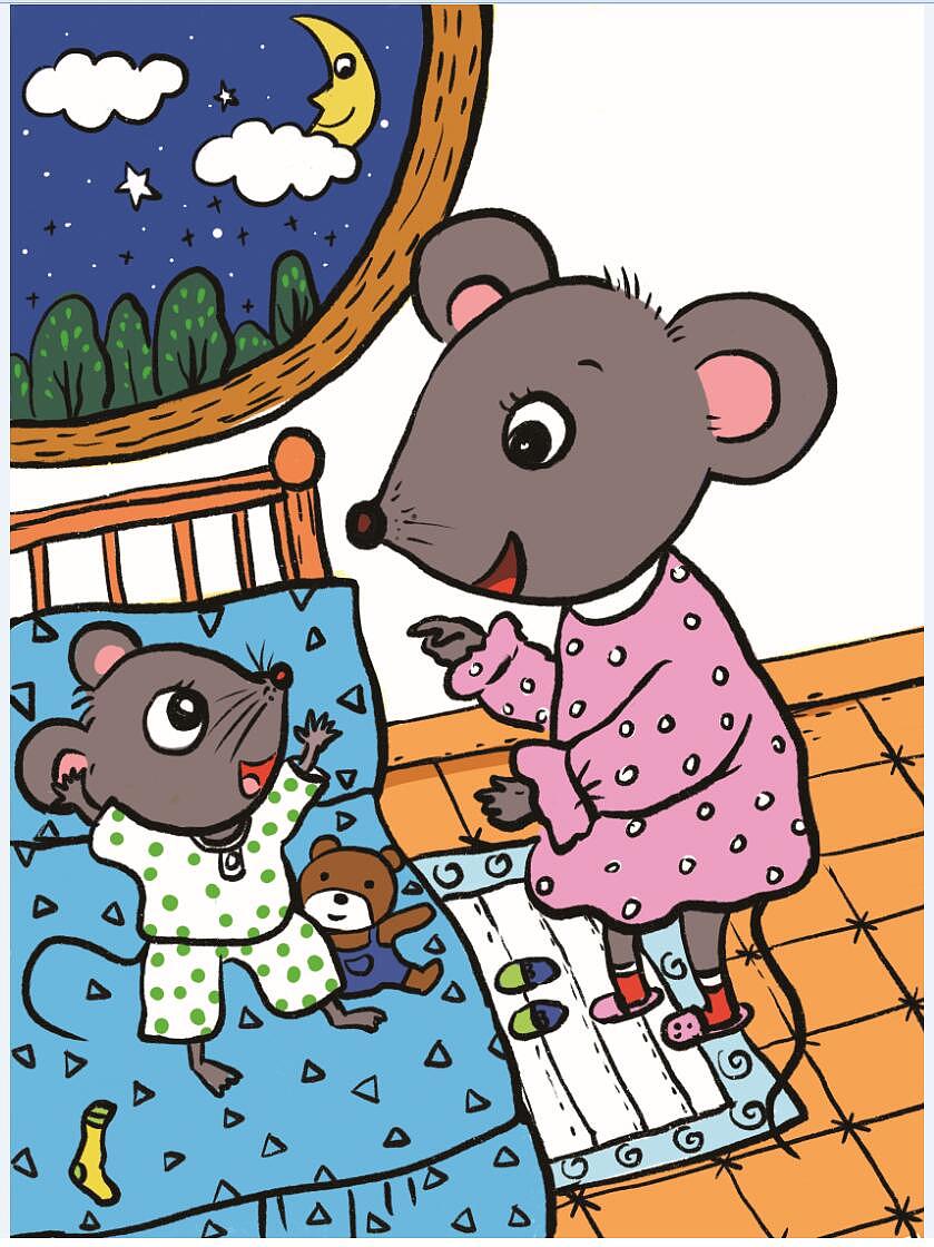 儿童绘本故事插图