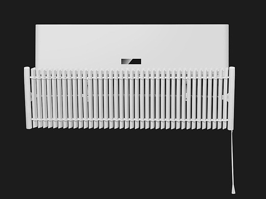 两个空调导风板详情